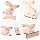 Easter Rabit Decorations Wooden