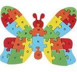 Wooden 3D Butterfly Puzzle