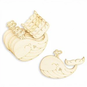 Wooden Animal Shapes for Crafts